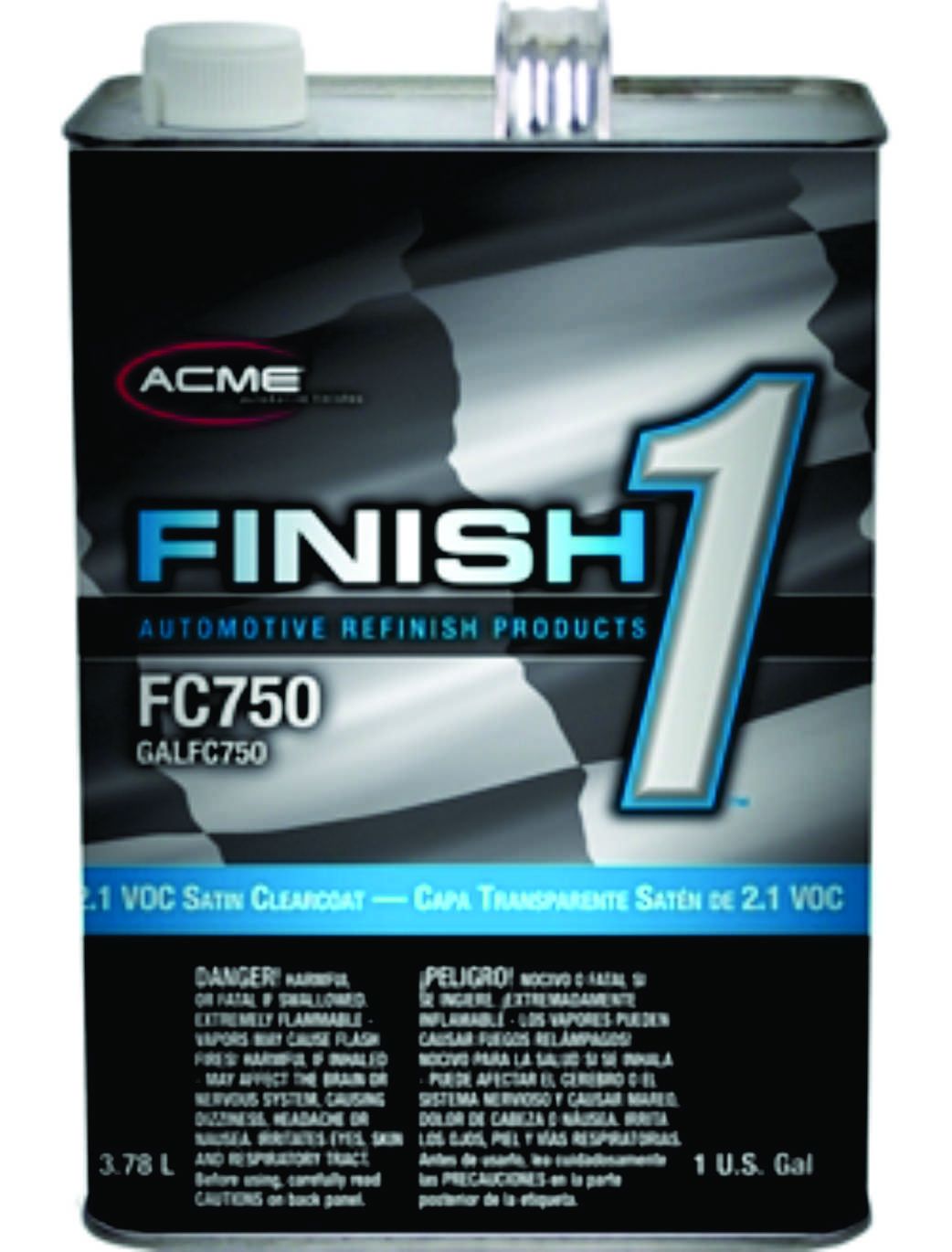 FINISH 1 FC750 SATIN CLEAR COAT