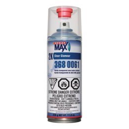 SprayMax® 3680061 2K GLAMOUR CLEAR COAT, HIGH GLOSS