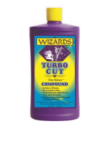 WIZARD 11044 TURBO CUT (TIME RELEASE) COMPOUND 32 OZ.